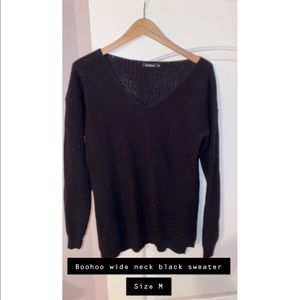 Boohoo Black Sweater